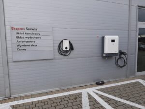 Stacja ładowania samochodów elektrycznych Arinea