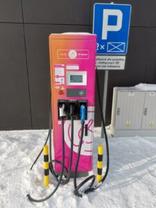 Stacja ładowania samochodów elektrycznych Arinea