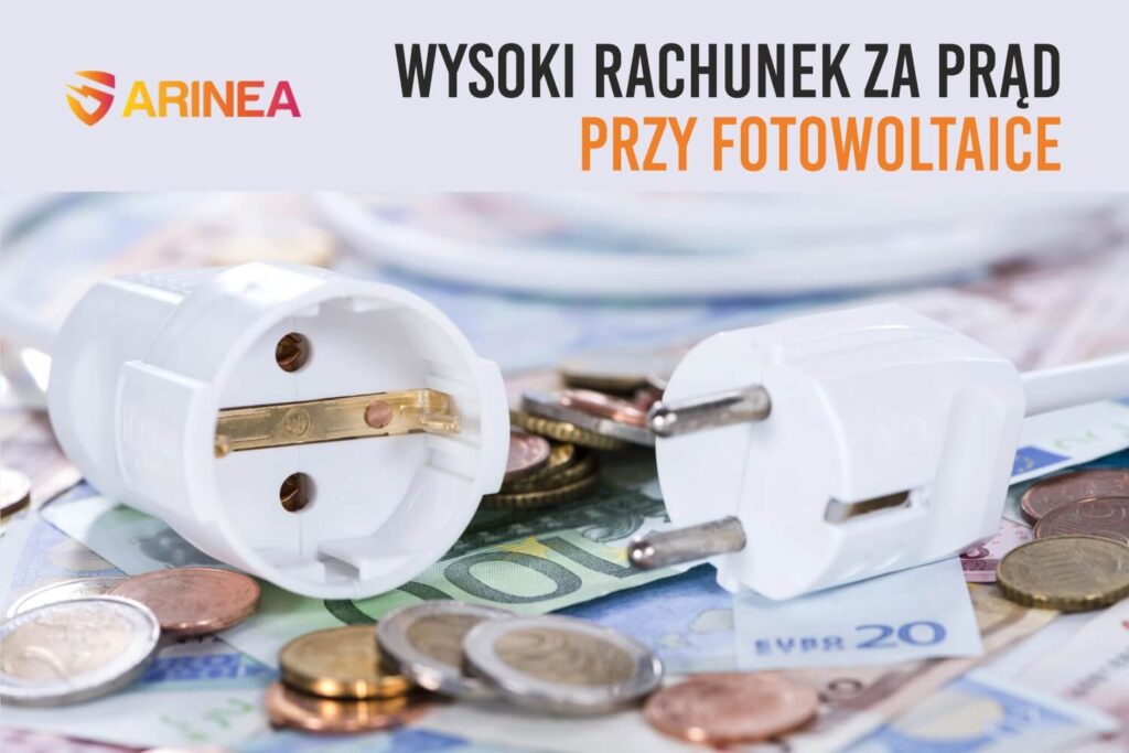 Wysoki rachunek za prąd przy fotowoltaice