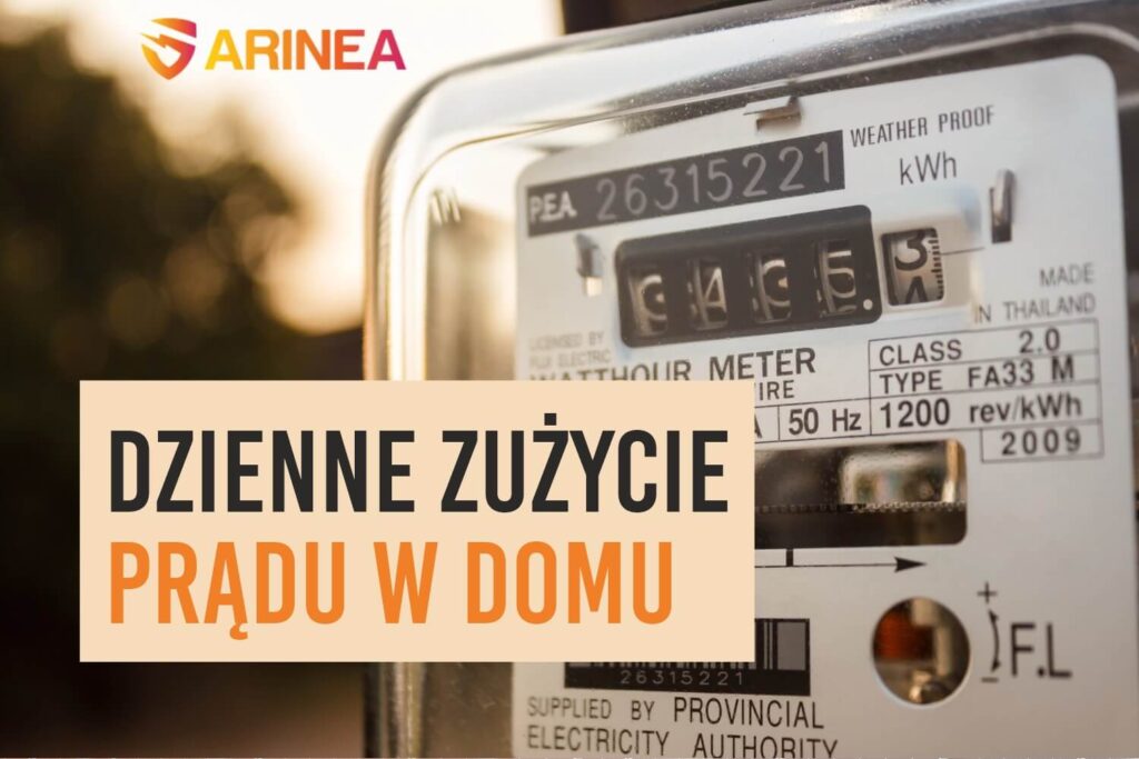 Dzienne zużycie prądu w domu