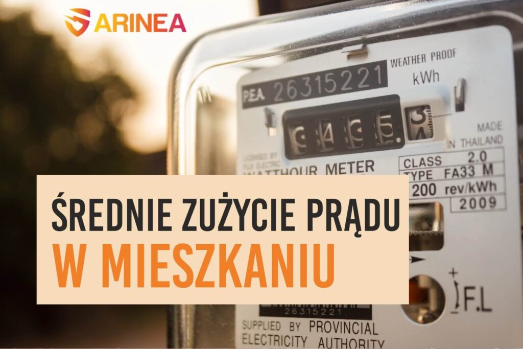 Średnie zużycie prądu w mieszkaniu