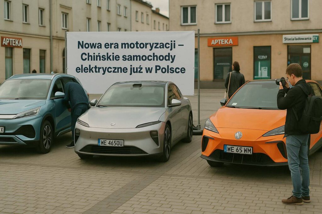 Chińskie samochody elektryczne w Polsce