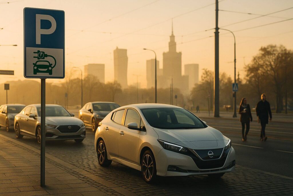 Darmowe parkowanie samochody elektryczne