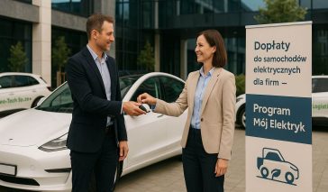 Dopłata do samochodu elektrycznego dla firm