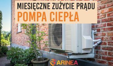 Miesięczne zużycie prądu pompa ciepła